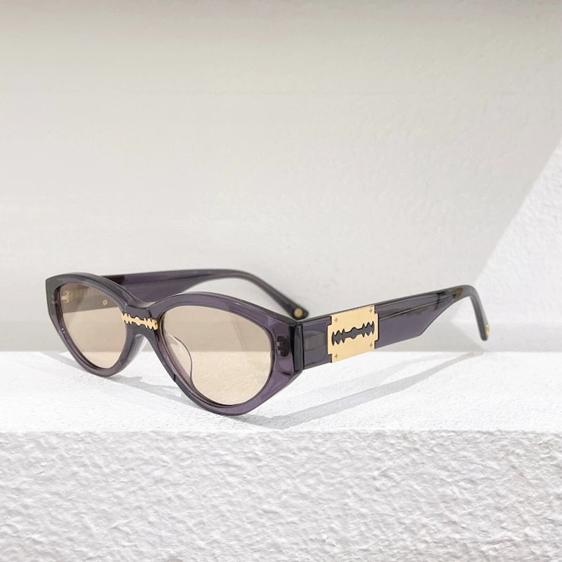 

Transparent Black Purple White Oval MINI Small Frame High Quality Women's Sunglasses DEFAULT High Quality Men's Glasses