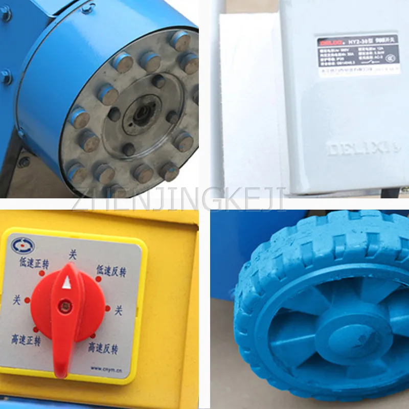 

380V/7.5KW Small Hand push Polisher Tools Concrete floor Diamond Terrazzo Grinding Machine Rust Polished Building Equipment