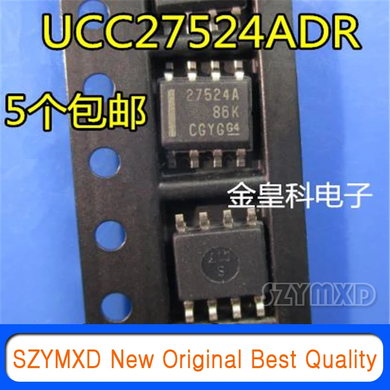 

10Pcs/Lot New Original 27524A UCC27524ADR 5A Driver Chip Under SOP8 Chip In Stock