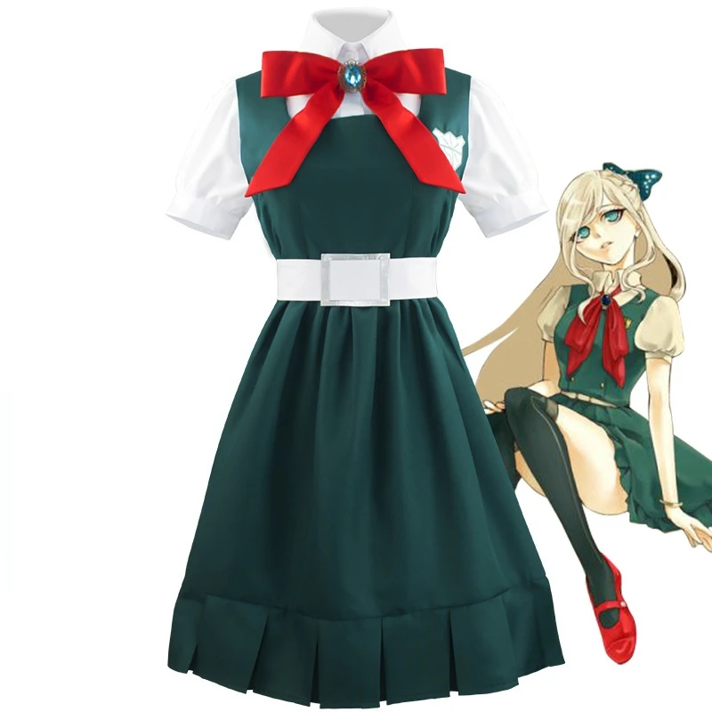 

Anime Danganronpa Trigger Happy Havoc Sonia Nevermind Cospaly Costumes Dress Fullsets For Women Halloween Performance Party