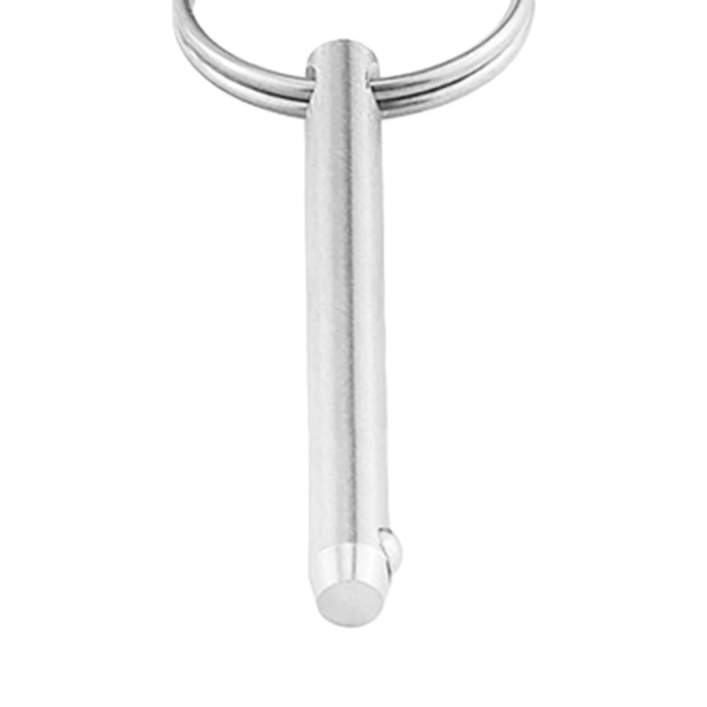 

Быстросъемные штифты для лодки, штифт для верхней петли Bimini, шарнир из нержавеющей стали 316 для верхней части лодки, быстросъемный, 5x51 мм