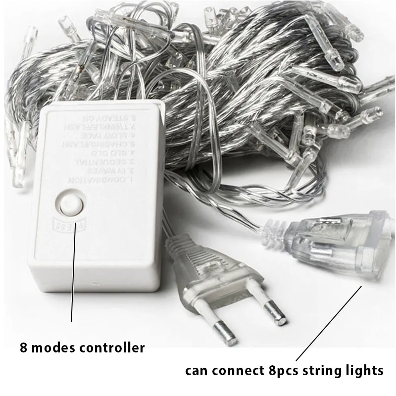 Светодиодная гирсветильник в виде сосулек 3 шт. 4*0 6 м | Лампы и освещение
