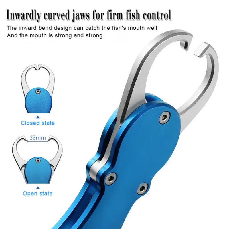 

Aluminum Alloy Fishing Grip Pliers Multifunctional Aluminum Fishing Tools Pliers Set Ergonomic design Portable and light weight