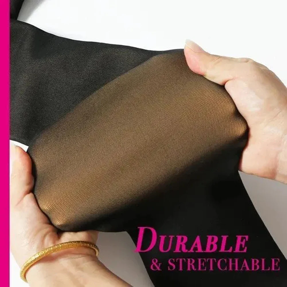 

Skin Toned Translucent Warm Pantyhose High Waist 1 Piece Leggings for Women LXH