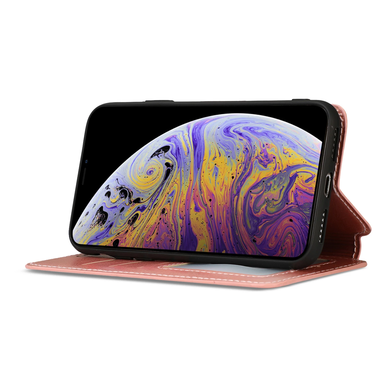 Для iPhone XR XS MAX 8 Plus 7Plus 8 7 6Plus 6S 6 5s 5 Чехол Флип кошелек ТПУ кожа мягкий чехол