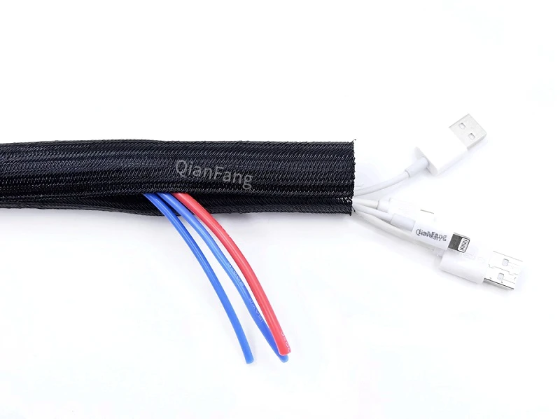 Расширяемая кабельная муфта самозакрывающаяся оплетка из ПЭТ автоматическое