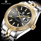 Часы PAGANI Design Мужские механические, Роскошные автоматические брендовые водонепроницаемые из нержавеющей стали, с календарем