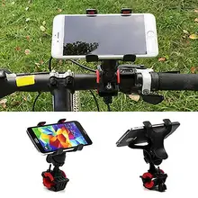 Universal Motorcycle MTB Bicycle Handlebar Bike Mount Holder  PC + Silicone for Cell Phone GPS Bicycle Mount Holder