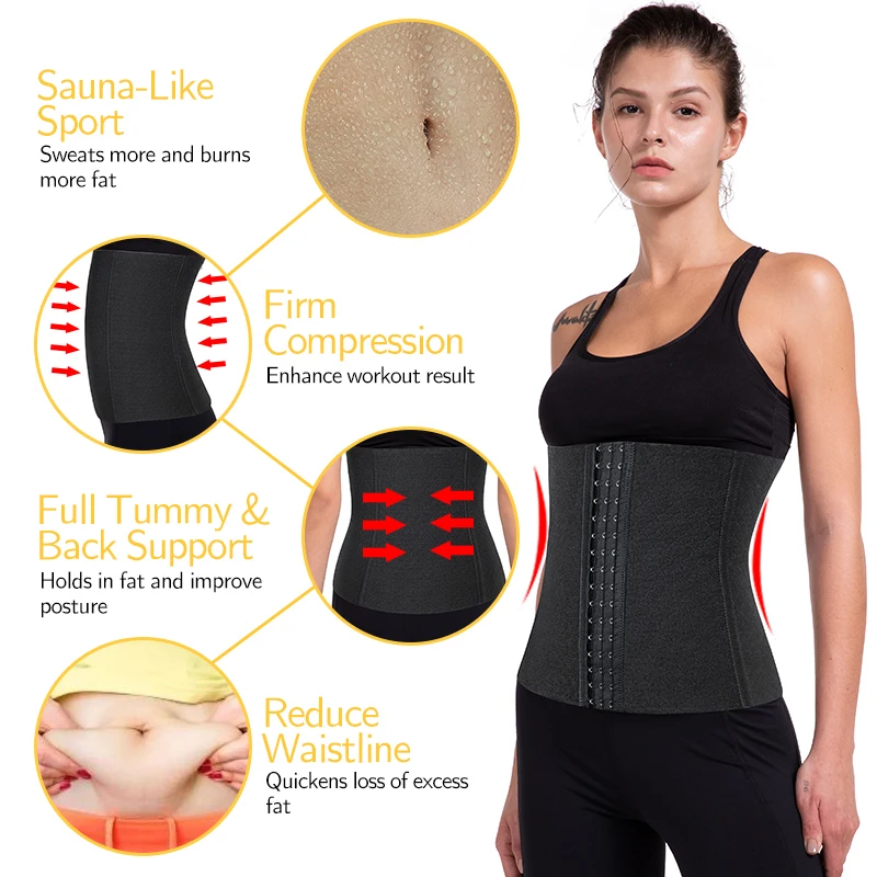 Женский поясной тренажер Cincher Пояс для живота контроль пота пояс тренировки