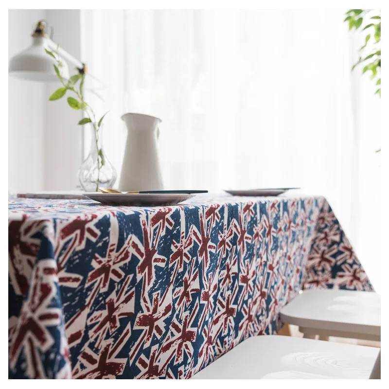 

Cotton Linen Coffee Table Tablecloth For Table Cover Table Dining Desk Cloth Party Birthday Decoration