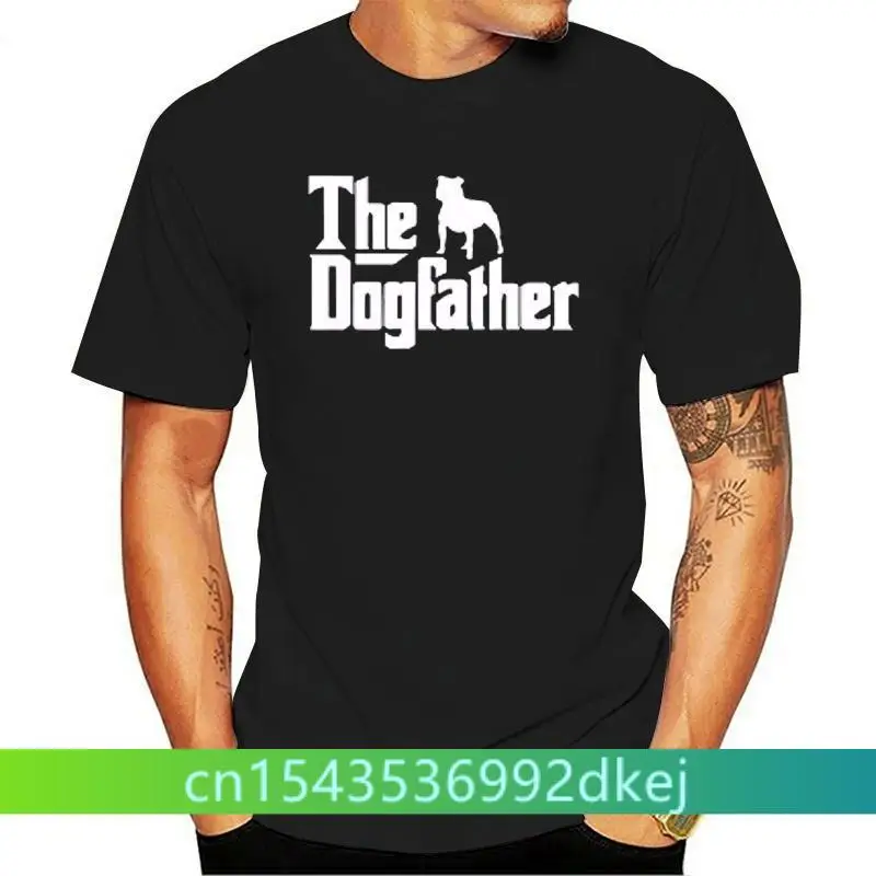 

Men t shirt Staffordshire Bull Terrier TShirt - DOG FATHER Staff Staffy Gift t-shirt novelty tshirt women
