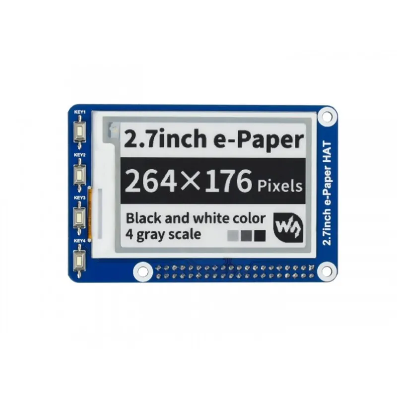 2 7 дюймовый E-Ink дисплей шляпа для Raspberry Pi 2B/3B/3B +/Zero черная/белая E-paper SPI интерфейс