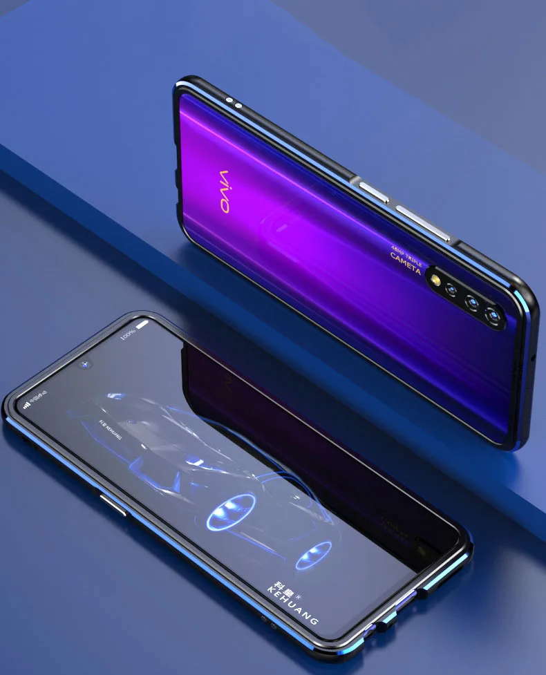 Vivo Z5 Роскошный металлический корпус крышка для Vivo V17 Neo алюминиевая рама Жесткий 3D защитный чехол для V17 Neo бампер чехол