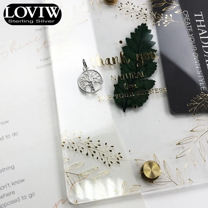 Pendant Tree Winter Brand New Fashion Love Jewelry drop shipping Accessories 925 Sterling Silver Gift For Woman | Украшения и