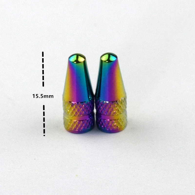 2 шт. которые могут изменить свой цвет велосипед Клапан Кепки аксессуары обод