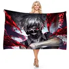 Пляжное быстросохнущее полотенце Kaneki Ken из микрофибры