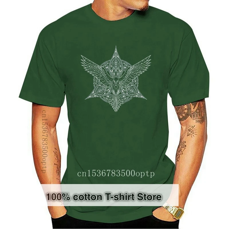 

one yona Odin Vikings Tshirt Men Ragnar Raven T Shirt 2020 Summer Cotton Tops O-Neck Mens T-Shirt TV Show Viking legend Tees