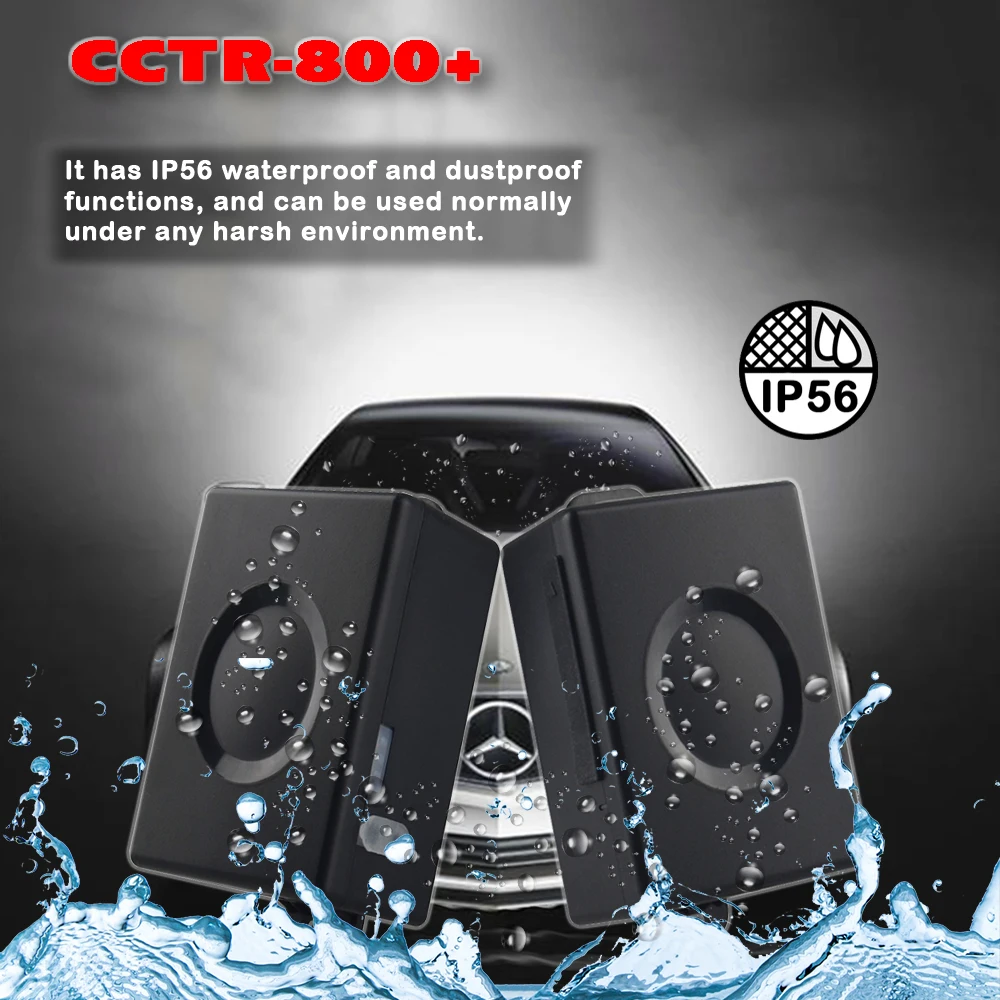 Водонепроницаемый gps трекер CCTR 800 + с мощным магнитом 6000 мАч низкой батареей и