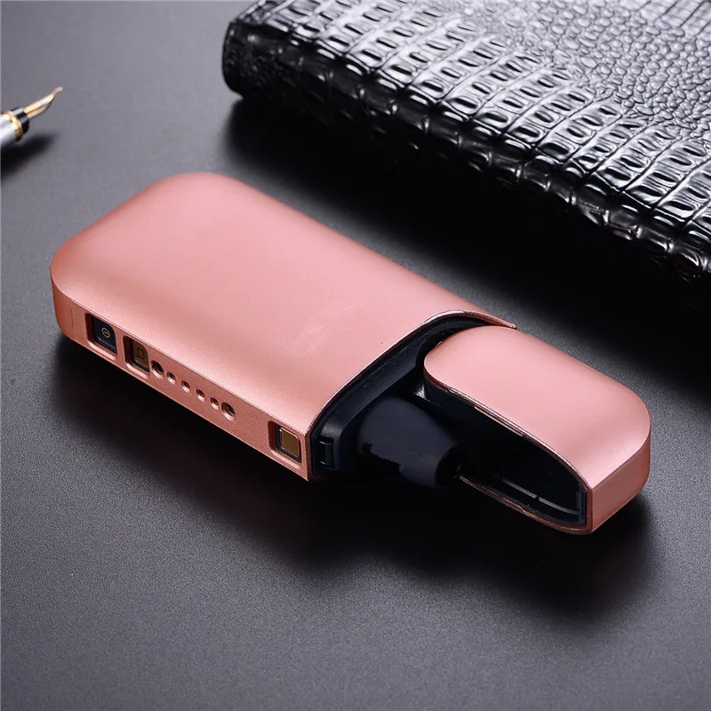 Модный черный цветной чехол для ПК для IQOS 2,4 Plus II III электронная сигарета для IQOS полный защитный чехол