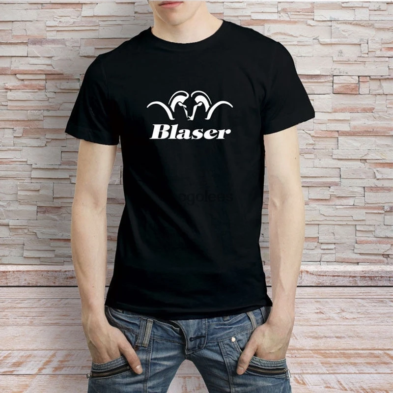 Мужская футболка R93 для охоты с изображением ружья R8 | одежда