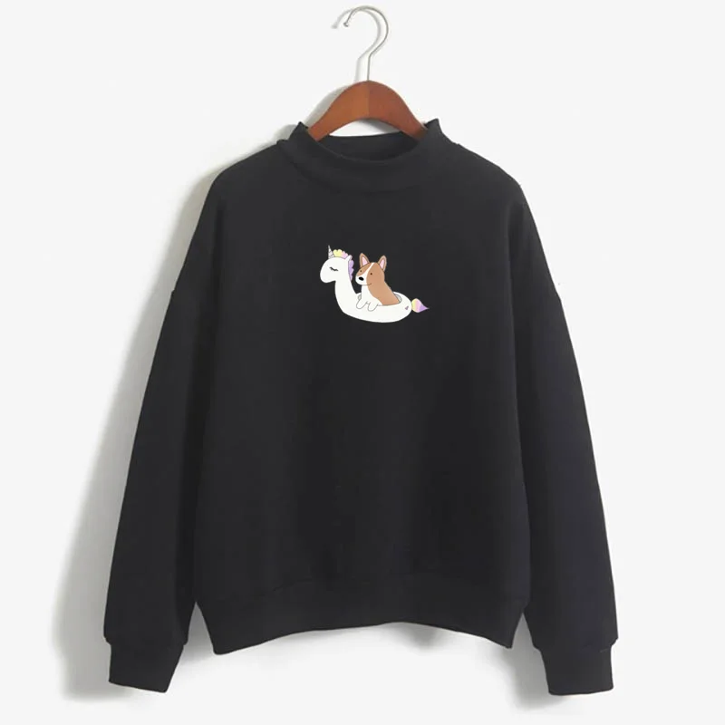Kpop, Женская толстовка, новинка, корги, толстовка, одежда, Kawaii, мультфильм, Шиба ину, толстовка, пуловер, с капюшоном, милый, модный, худи