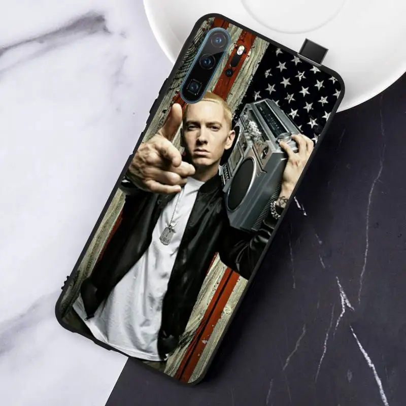 

eminem American male rap singer Phone Case For Huawei honor Mate P 10 20 30 40 Pro 10i 9 10 20 8 x Lite