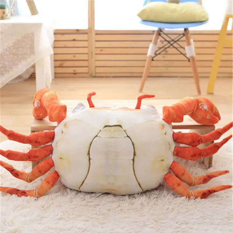 

Simulated Crabs Plush Soft Toys Giant Stuffed Animals Pillow Doll 60cm X 90cm US Plush Toys Stuffed Animals Plush doll
