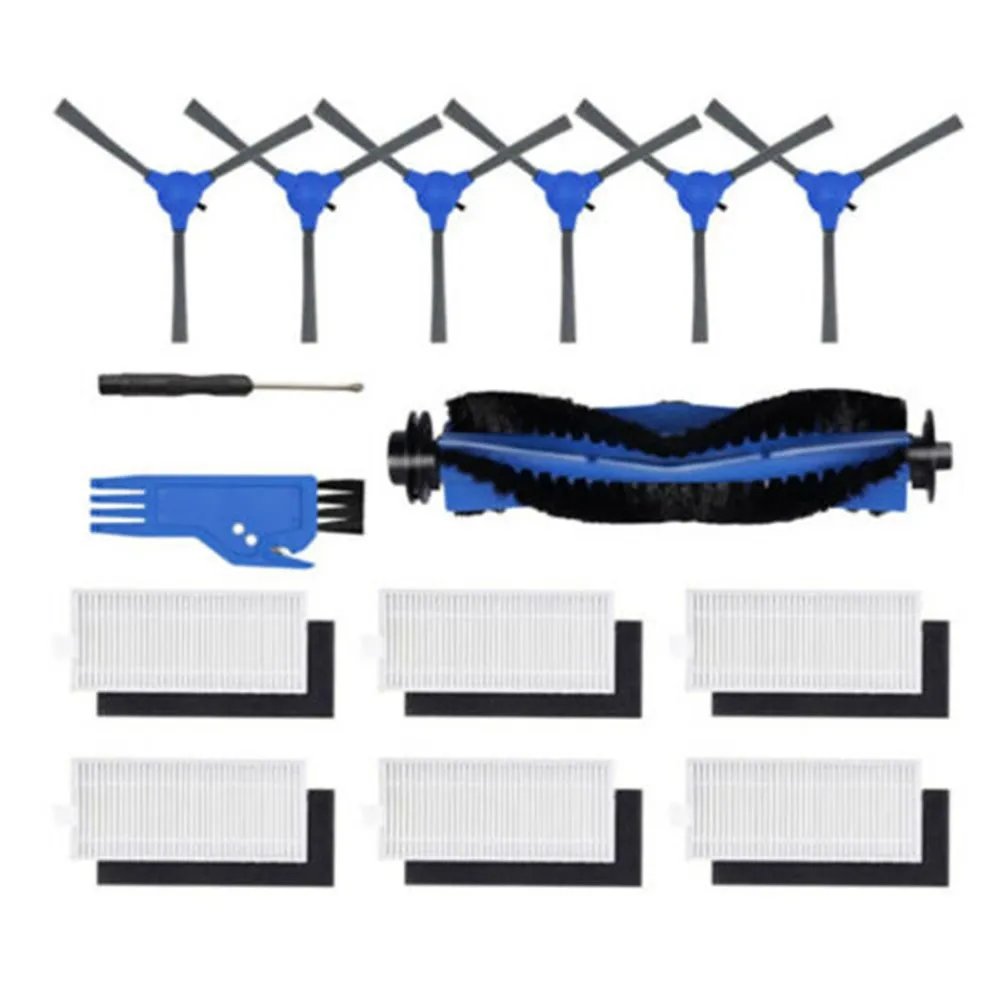 

13Pcs Dust Filter Side Brush Side Brushes Suitable For Bagotte BG600 BG700 BG800 Robot Vacuum Cleaner Parts