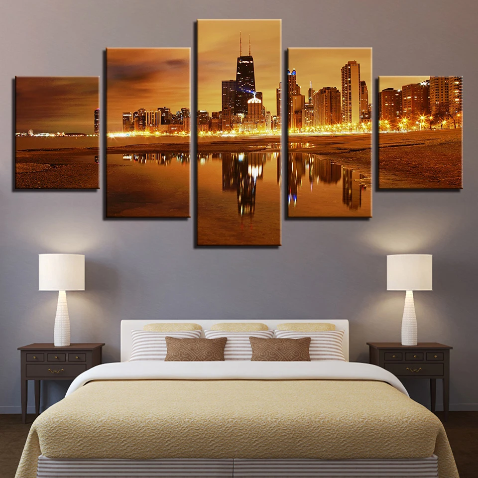 

Painting Full Round Drill Diamond 5D Dusk City Scenery Embroidery Cross Stitch Picture Mosaic Wall Art Home Decor Handmade Gift