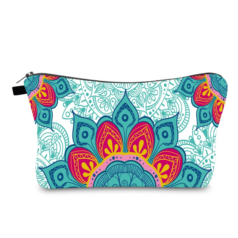 

Makeup Bag Waterproof Cosmetic Pouch With Black Zipper Portable Travel Cosmetic Bag For Women Lightweight Makeup Pouch For Girls