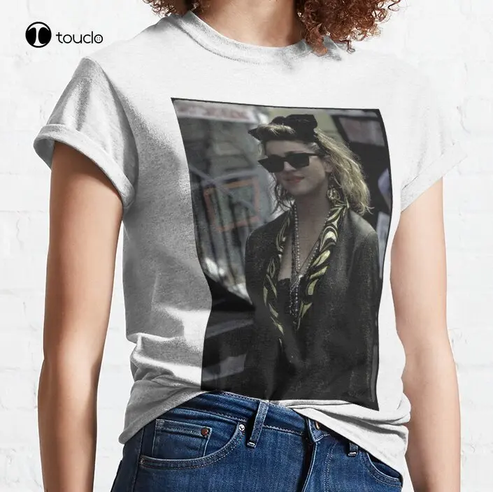 

New Susan Classic Desperately Seeking Susan Movie 80S Fim Classic Into The Groove T-Shirt Cotton Tee Shirt Unisex