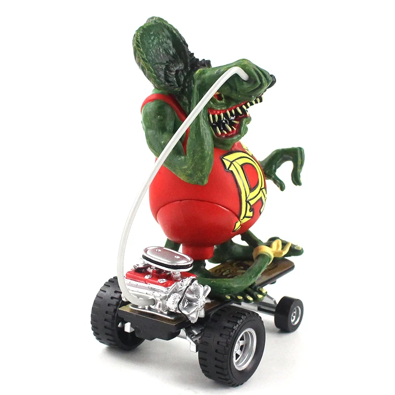 

13cm RF RAT FINK Toys Ed Big Daddy Roth Sidewalk Surfer Ratfink PVC Action Figure Collectible Model Toy
