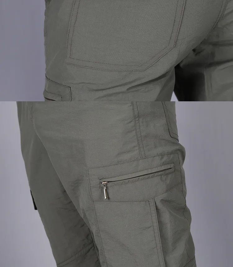

Summer for Fishing Pants Men Tactical Men Casual Military Trousers Mens Cargo Sports Pants Waterproof Quick Dry Fishing Clothing