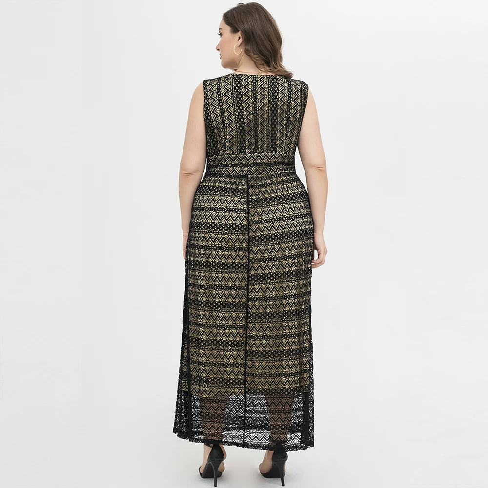 2021 размера плюс вечерние платья с кружевным принтом сексуальное нижнее белье