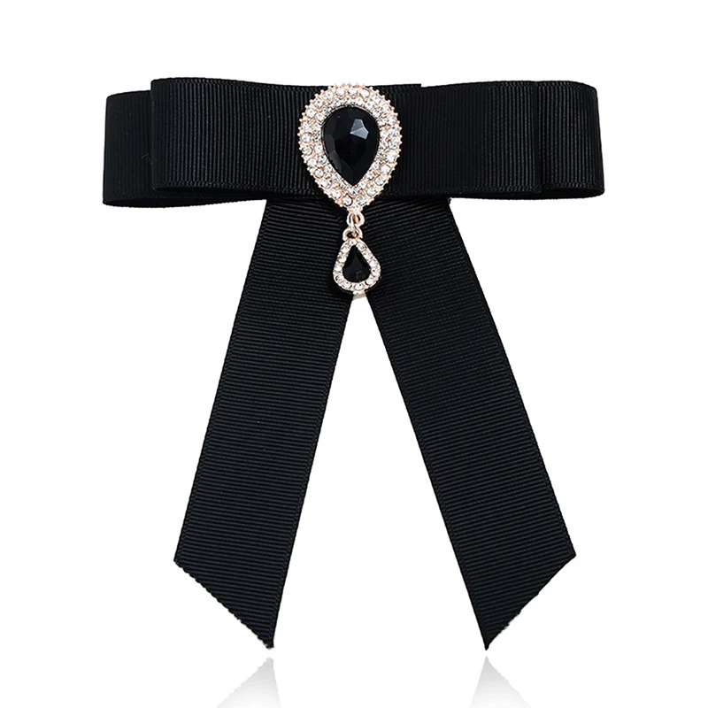 Женский бархатный галстук бабочка винтажный тканевый зеленого синего и черного