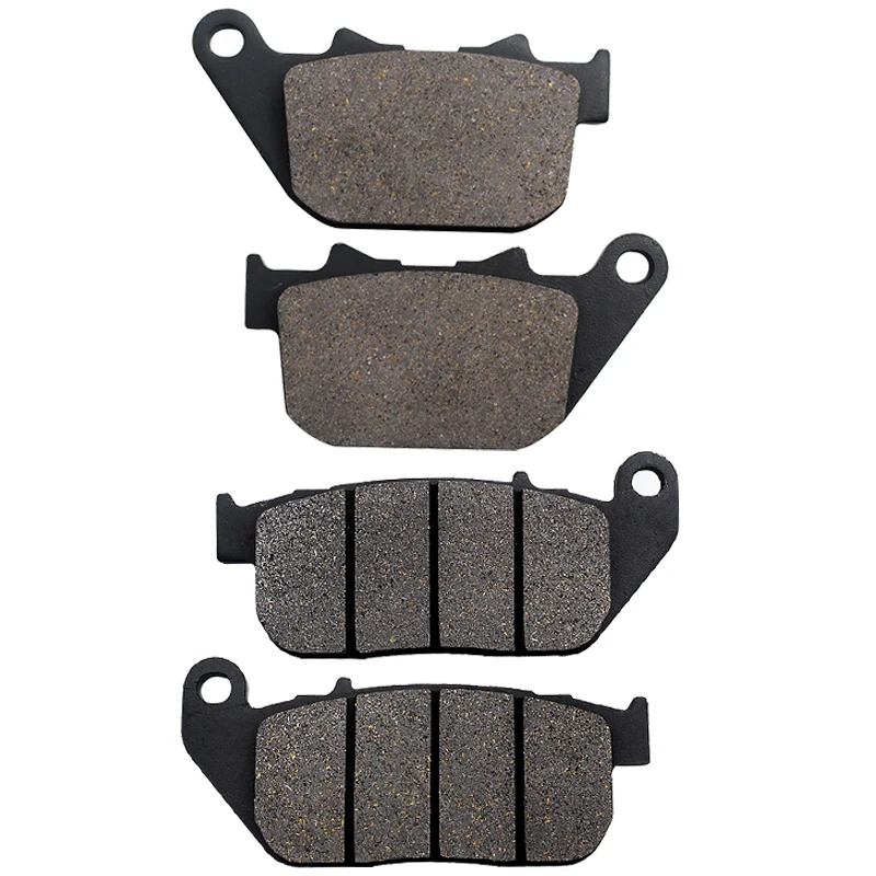 

Motorcycle Front and Rear Brake Pads For Harley XL 50 Sporster 07 XL 883 Standard Custom 04-14 XL 1200 Nightster 04-14
