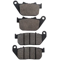 motorcycle front and rear brake pads for harley davidson xl 50 sporster 07 xl 883 standard custom 04 14 xl 1200 nightster 04 14