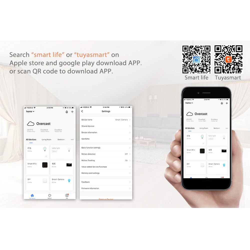 Беспроводной концентратор Smart Gateway для умного дома мост Tuya / Life APP пульт