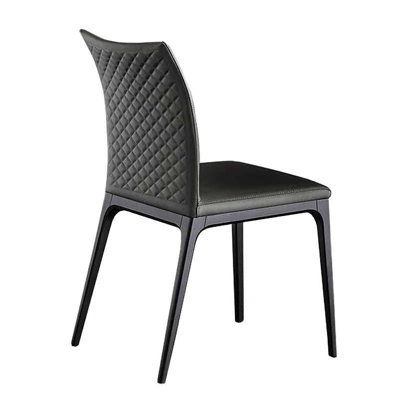 Скандинавский обеденный стул из твердой древесины простой светильник Роскошная Современная креативная