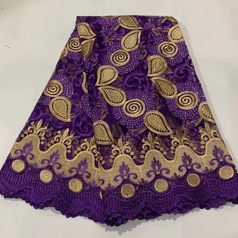 Черный с белым африканский тюль молочный шелк кружевная ткань новейшее высокое