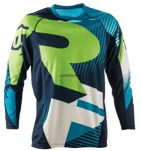 

2021 bike jerseys motocross racing Jersey Quick Dry Motorcycle MTB Mountain bike downhill DH Long sleeve Jersey