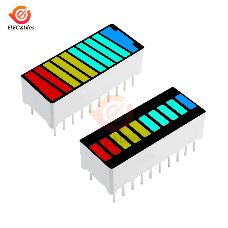 5 шт. светодиодный индикатор светильник й сам 10 сегментов|Портативные
