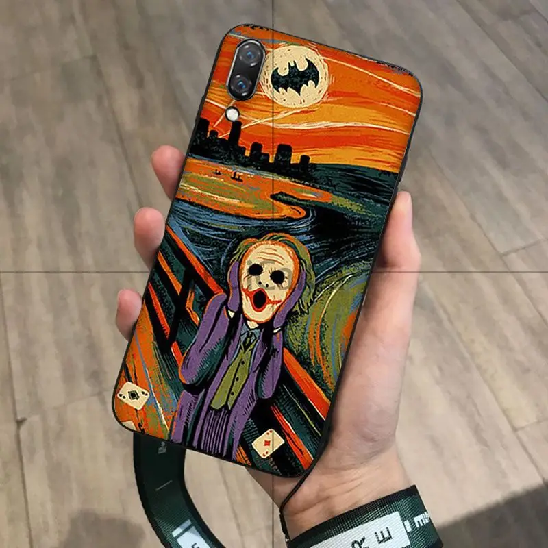 Ruicaica крик от Munch Забавный Arting цветной чехол для телефона huawei Mate10 Lite P20 Pro P9 P10 Plus Mate9