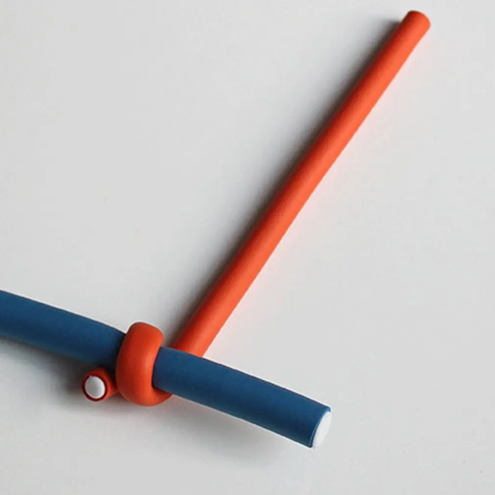 

10pcs/Lot Curler Makers Soft Foam Bendy Curls DIY Styling Hair Rollers Tool 2/1.4/1.2cm Hair Curler free shipping