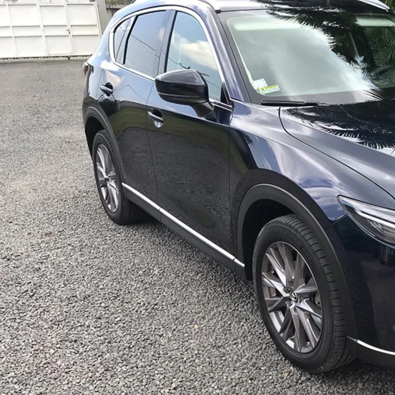 Накладка на окно автомобиля для Mazda CX-5 CX5 KF хромированные полосы наружное украшение декоративная накладка полоски ремонт автомобильные аксессуары