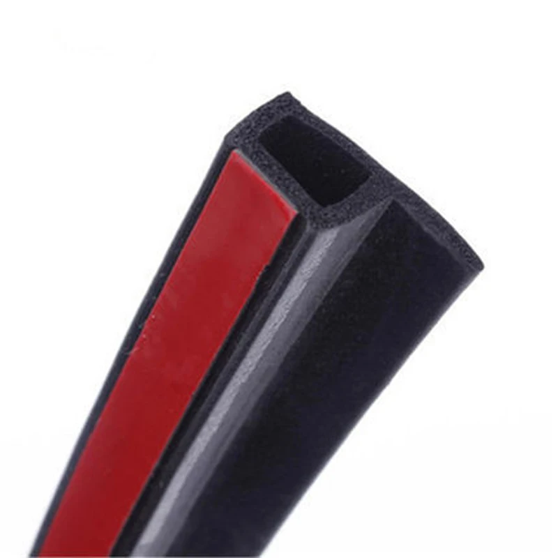 Уплотнительная лента для автомобильных дверей типа P шумоизоляция резиновая