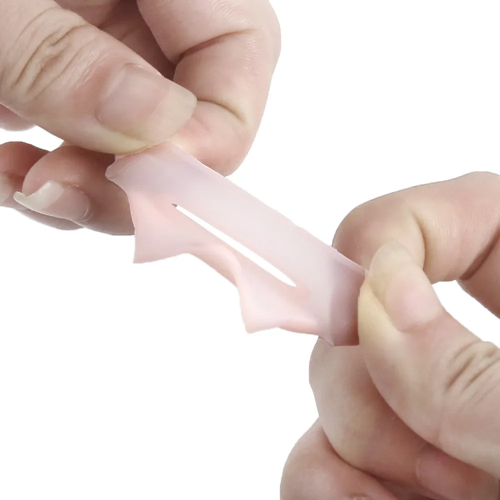 

Ingrown Treatment Toe Invisible Clip Straightening Correction Silicone 1pair Ingrown