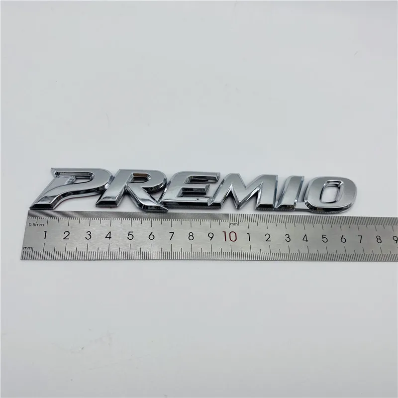 

Car Accessories For Toyota Premio Emblem Rear Trunk Lid Logo Tailgate Letters Sign Mark Decals