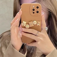 for oneplus nord 2 case 3d camera lens protection phone case for oneplus 9 pro 9r 9rt 8 8t 7 7t 6t cartoon bear soft back cover