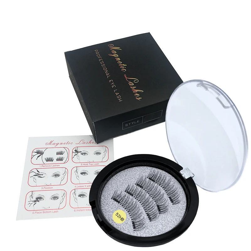 Z'LRAQI BEAUTY 2 пары магнитных ресниц с магнитами ручной работы 3D Магнитные ресницы